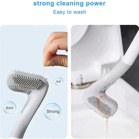 Golf Head 360 Toilet Brush Silicone (Buy 1 Get 1 Free) 🎁 - Glasty.store