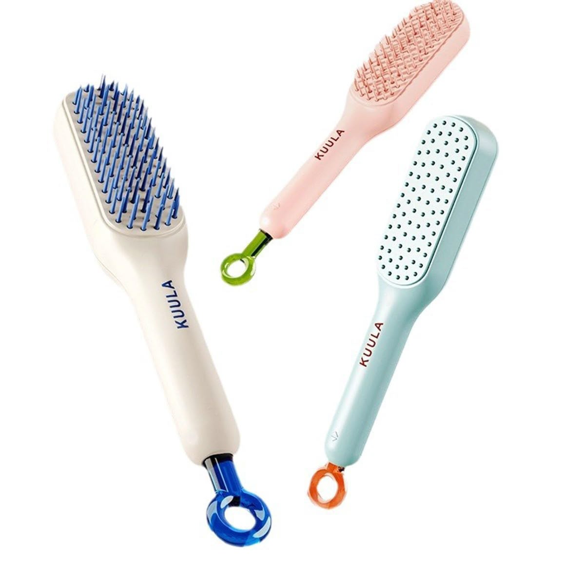 Self-Cleaning Hair Brush - Glasty.store