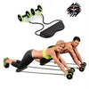 Abs Wheels Roller Abdominal Muscle Resistance Pull Rope Trainer Waist Exercise Multi-functional Home Workout Fitness Equipment - Glasty.store