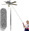 Extendable Telescope Microfiber Duster Long Handle For Cleaning Dust, Dirt And Stains Fan Duster High Quality - Glasty.store
