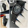 Blacked Iced Out Stain-less Steel Chain Watch For Mens Fashion (black Without Box) - Glasty.store